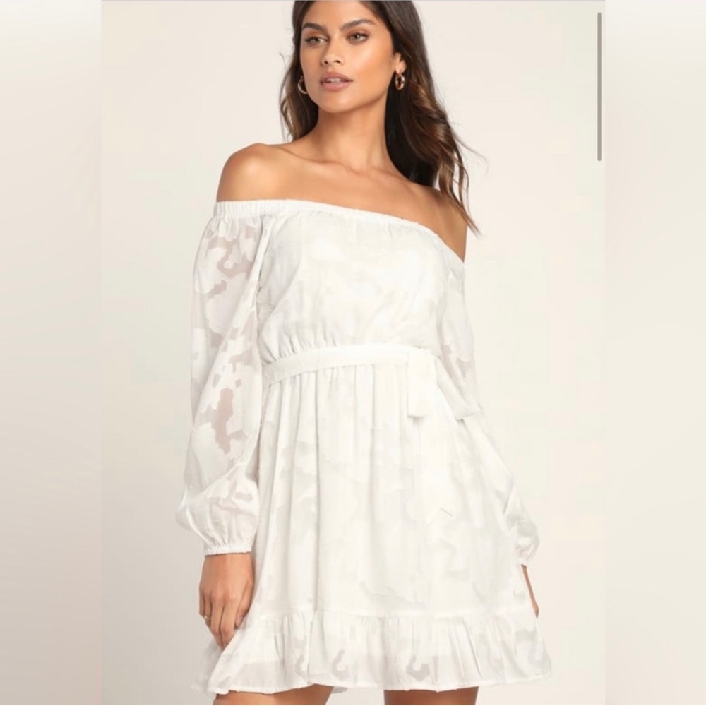 Lulu's Off the Shoulder Dress